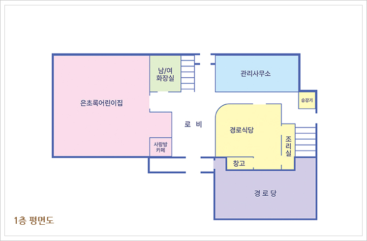 1층 평면도