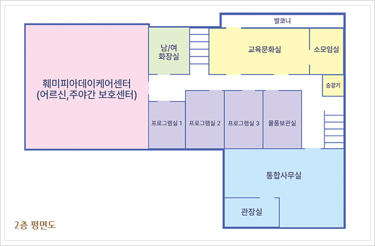 2층 평면도