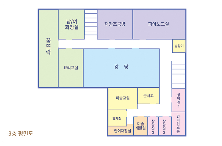 3층 평면도